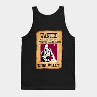 State of Origin - QUEENSLAND - Wanted Poster- WALLY LEWIS Tank Top